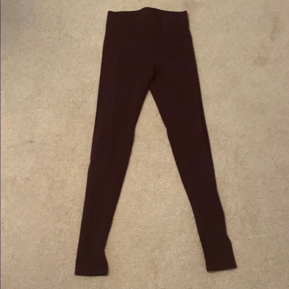 Aerie Burgundy Leggings